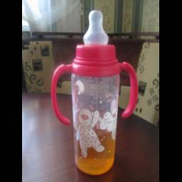 Бутылочка для кормления Happy Baby c ручками
