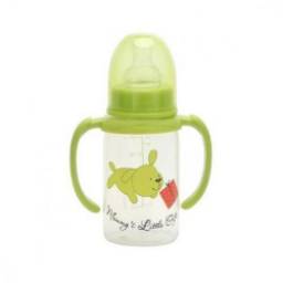 Бутылочка Happy Baby с ручками и с силиконовой соской 4+