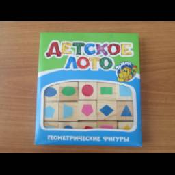 Детское лото Томь-сервис "Геометрические фигуры"