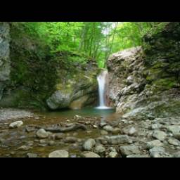 Экскурсия к Алуштинскому водопаду (Крым)