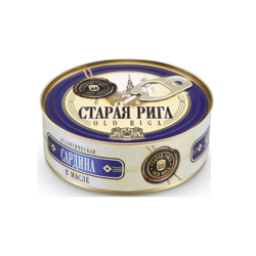 Филе сардины в масле Гамма-А "Старая Рига"