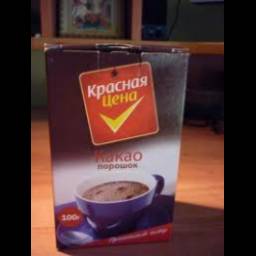 Какао порошок "Красная цена"