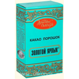 Какао порошок Красный Октябрь "Золотой Ярлык"