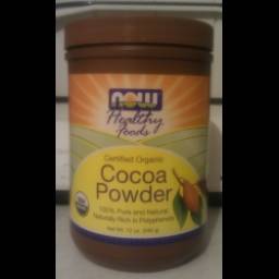Какао-порошок Now Foods
