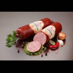 Колбаса полукопченая Салтовский мясокомбинат "Салями с сыром"