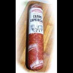 Колбаса варено-копченая Новожановский мясокомбинат "Салями Харьковская"