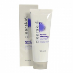 Комплексное средство Avon Clearskin для проблемной кожи лица "3 в 1": очищение + скраб + маска