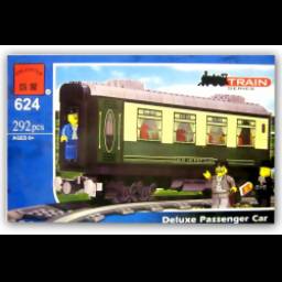 Конструктор Brick Enlighten "Пассажирский вагон Делюкс" 624
