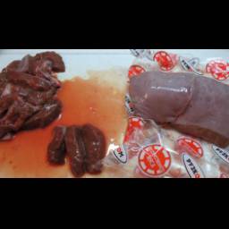 Печень говяжья замороженная Рузком