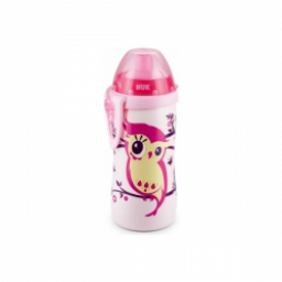Поильник NUK First Choice FLEXI CUP с силиконовой трубочкой