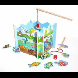 Развивающая игра Tchibo Holz-Angelspiel "Рыбалка"