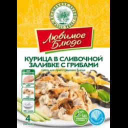 Смесь для приготовления блюда Волшебное дерево "Курица в сливочной заливке с грибами"
