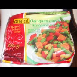 Смесь замороженных овощей Aretol "Мексиканская"