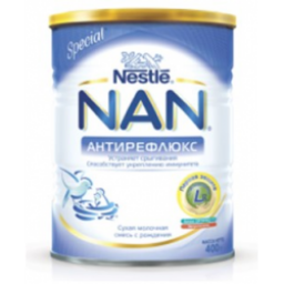Сухая смесь с рождения Nestle NAN Антирефлюкс