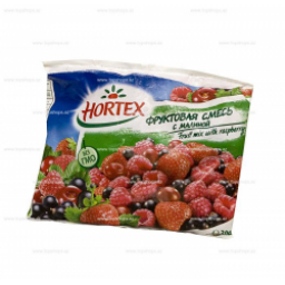 Замороженная фруктовая смесь Hortex с малиной